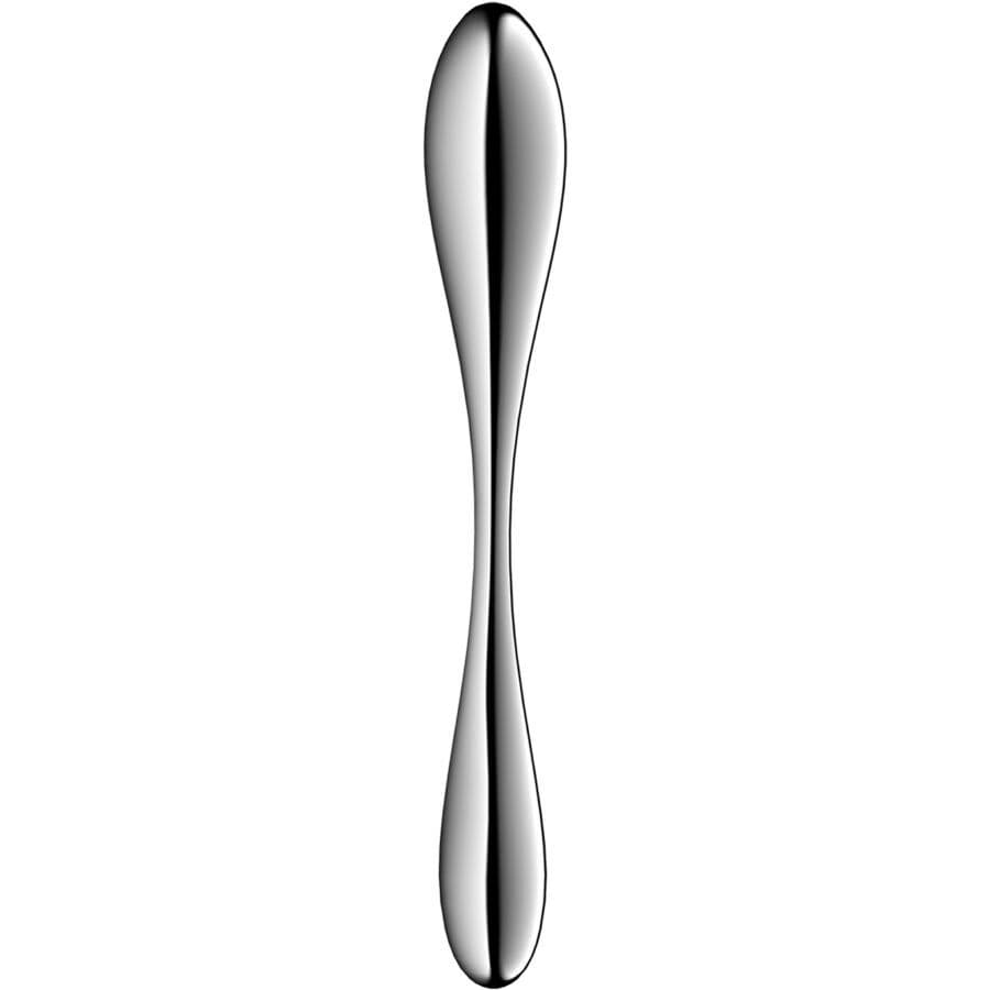 SATISFYER - STAR FORCE 3 STAINLESS STEEL DOUBLE-ENDED DILDO 2