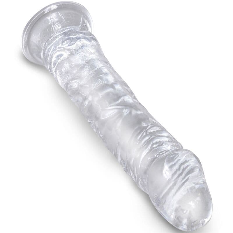 KING COCK - PENE REALISTICO CHIARO 19.7 CM TRASPARENTE 2