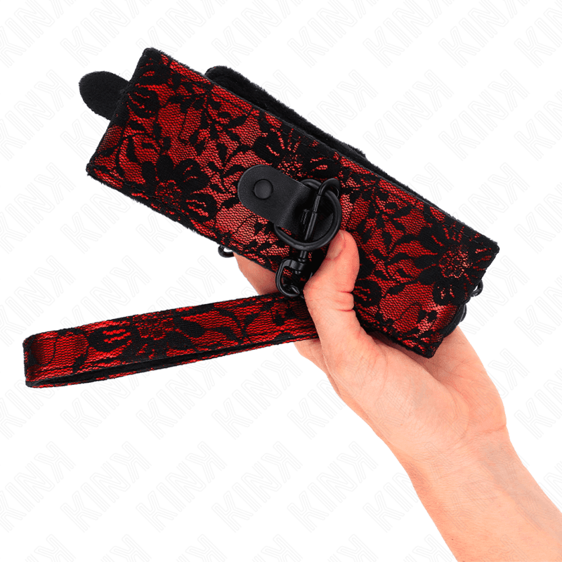 KINK - SPITZENKETTE MIT GÜRTEL MIT ECHTLEDERGÜRTEL 105 CM / 44 X 5,5 CM 4