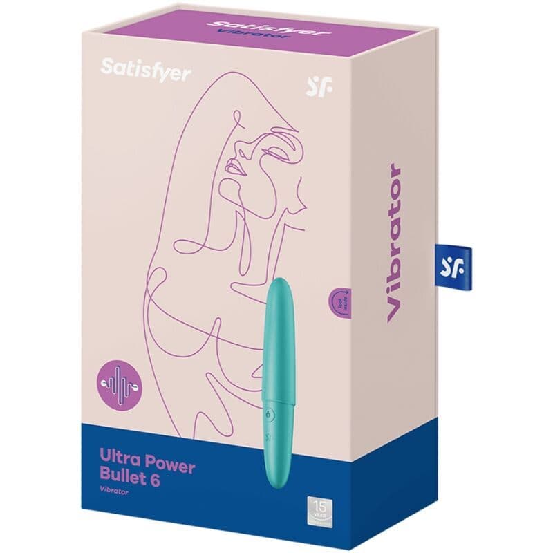 SATISFYER - ULTRA POWER BULLET 6 TURQUOISE 3