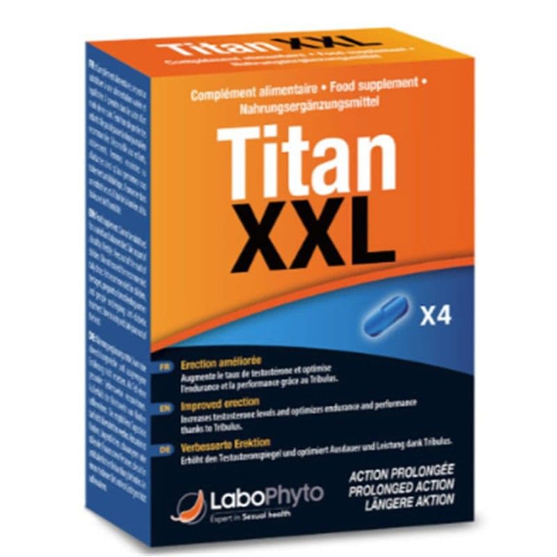 Titan XXL erection tablets (4 tablets) 2