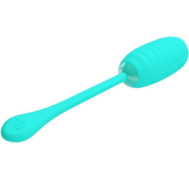PRETTY LOVE - UOVO VIBRANTE RICARICABILE KIRK VERDE ACQUA 3