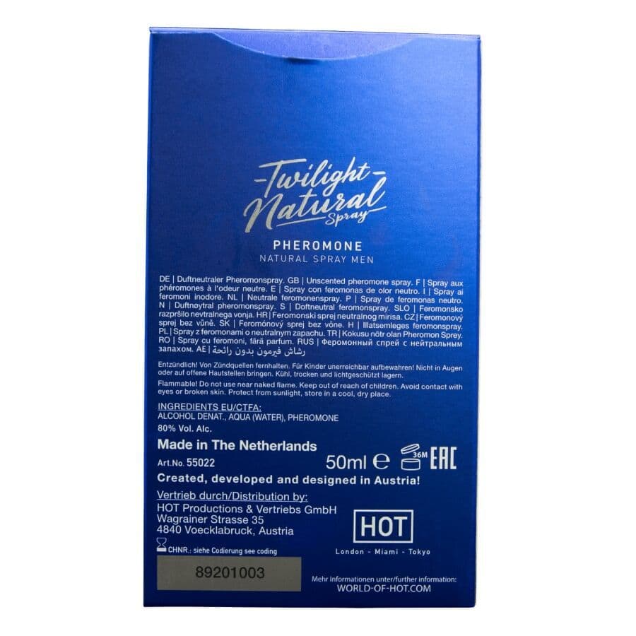 HOT - TWILIGHT PHEROMON-NATÜRLICHES SPRAY FÜR MÄNNER 50 ML 4
