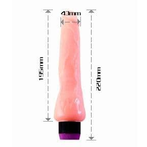BAILE - VIBRATORE REALISTICO 19.5 CM 3