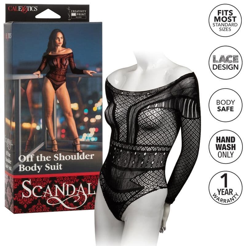 CALEXOTICS - SCANDAL SCHULTERKÖRPERANZUG EINE GRÖSSE 4