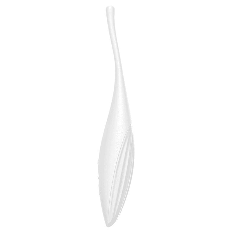 SATISFYER - VIBRATORE TWIRLING JOY CLIT TIP BIANCO 2