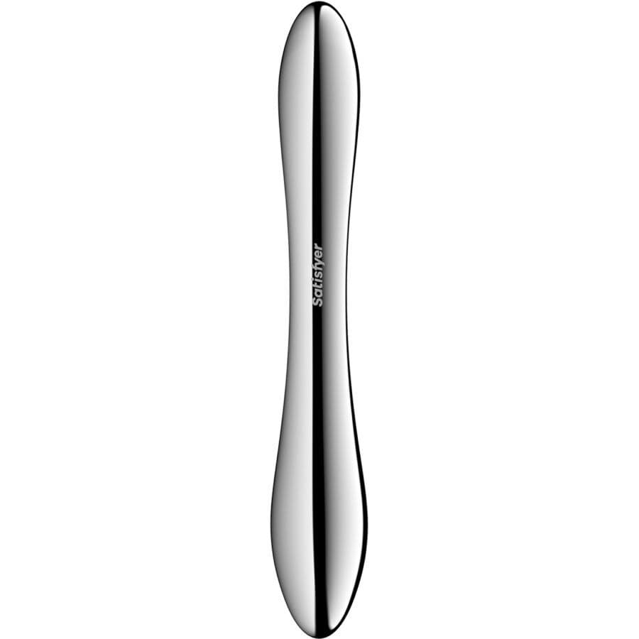 SATISFYER - PURE GRAVITY 1 DVOSTRANSKI DILDO IZ NERJAVEČEGA JEKLA 4