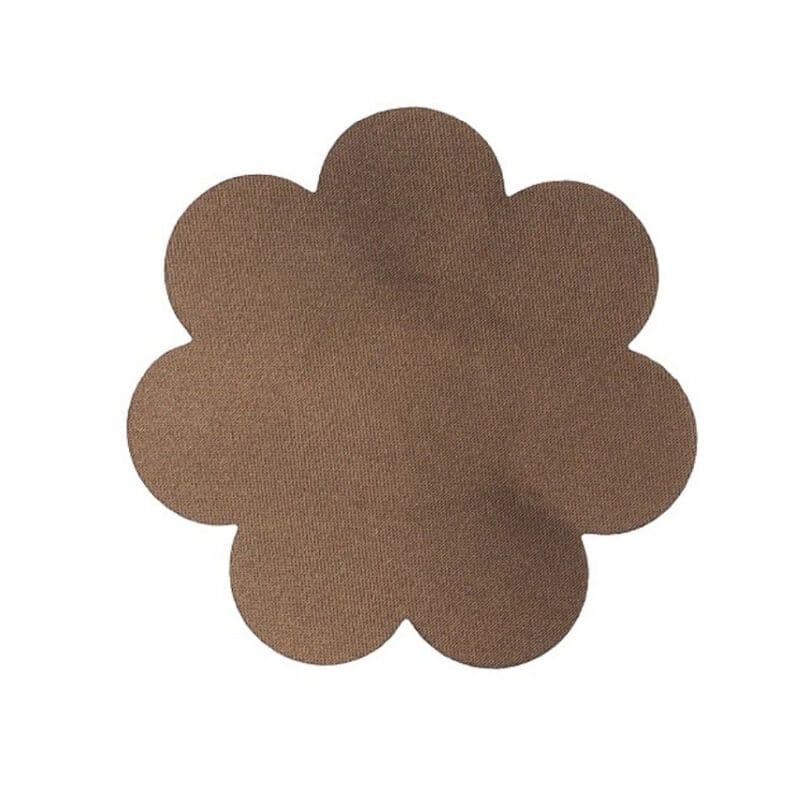 BYE-BRA - NASTRO CORPO 5 M X 6,5 CM + 3 PAIA DI COPRI CAPEZZOLI MARRONE 3
