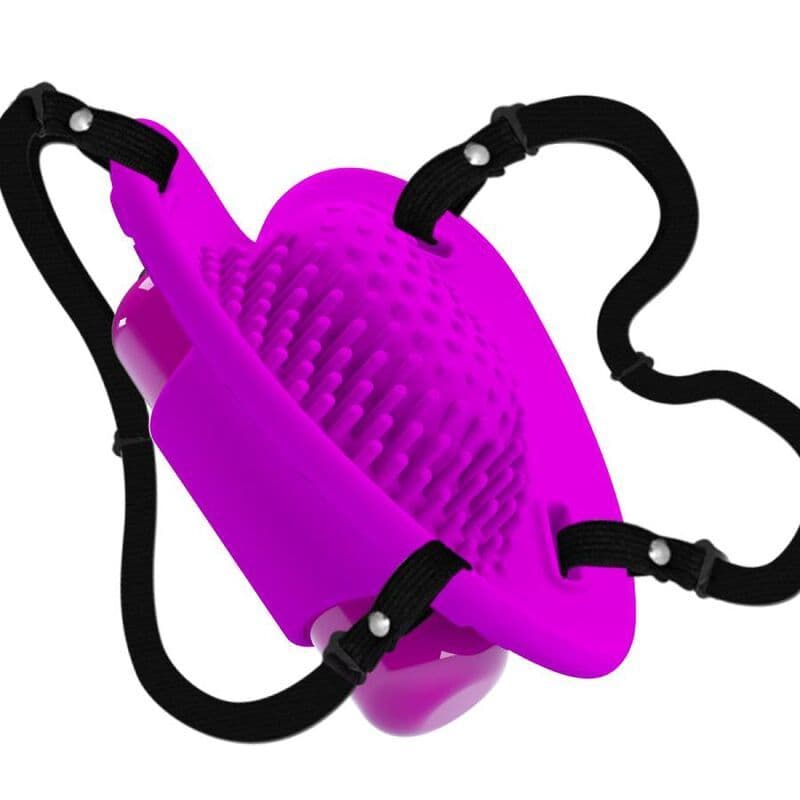 PRETTY LOVE - HEARTBEAT CLITORIS MASSAGER 10 VIBRATION MODES PURPLE 2