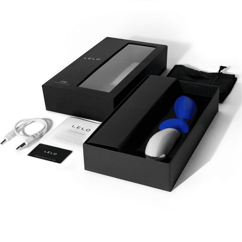 LELO - MASAŽER PROSTATE LOKI, MODER 2