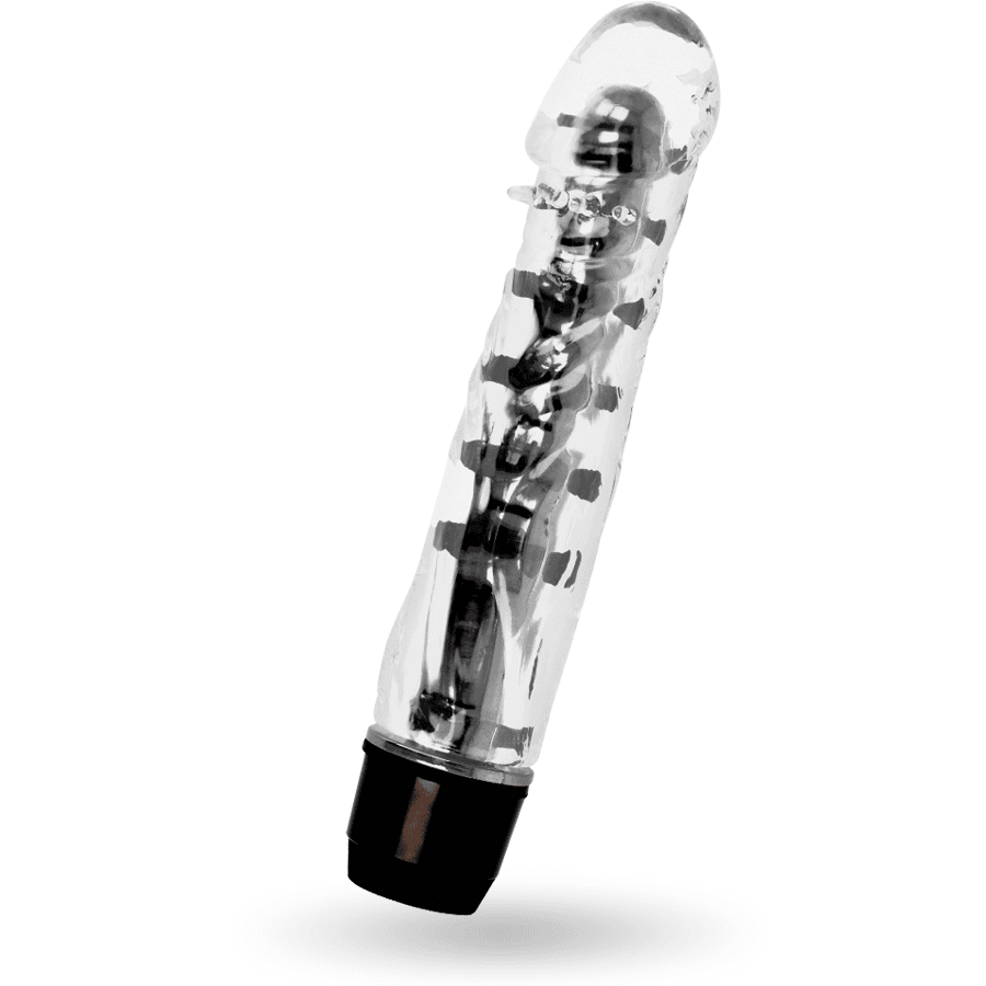 GLOSSY LENNY VIBRATOR, CRNI 3