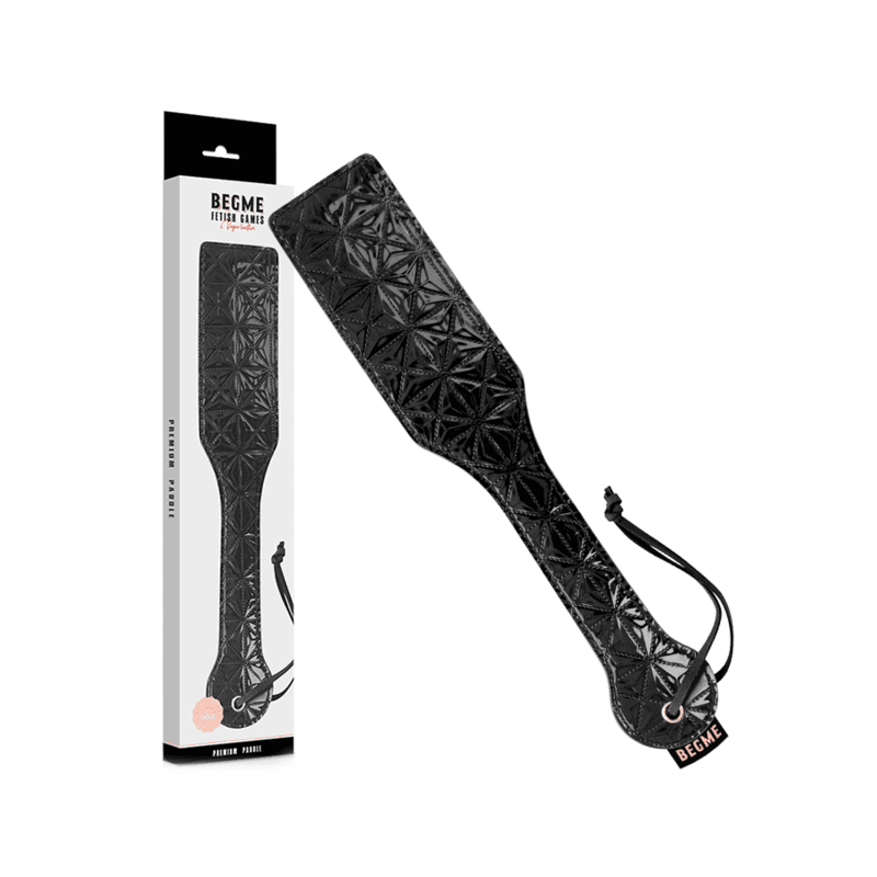 BEGME - BLACK EDITION PADDEL AUS VEGANEM LEDER 2
