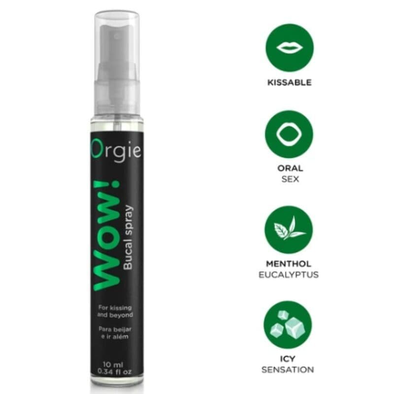 ORGIE - WOW! Menthol i eukaliptus sprej za usta, 10 ml