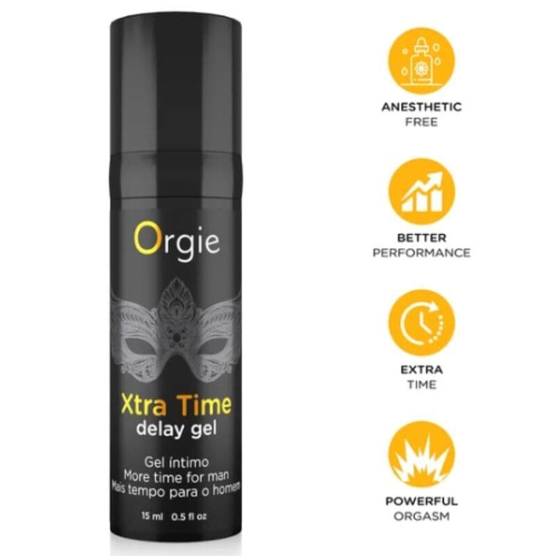ORGIE - Xtra Time gel za odgodu bez anestetika, 15 ml