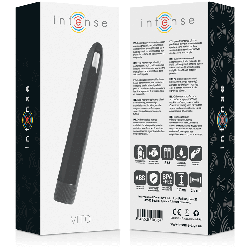 INTENSE - VITO BLACK VIBRATOR 4