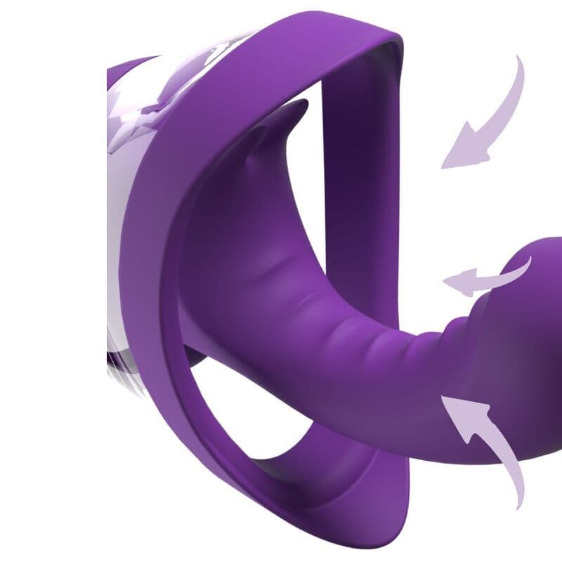 FANTASY FOR HER - Veloura Touch G-Spot Pleasure Pump, intimna črpalka za točko G, vijolična 4
