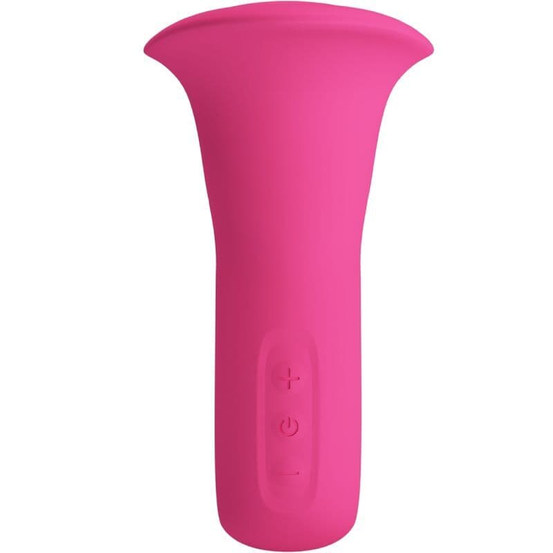 PRETTY LOVE - CLYDE VIBRATORE ORALE LINGUA VIBRANTE 12 VIBRAZIONI ROSA 2