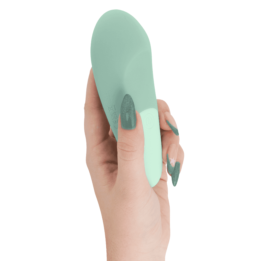 WOMANIZER - VIBE LAY-ON SILENT VIBRATOR SAGE 4
