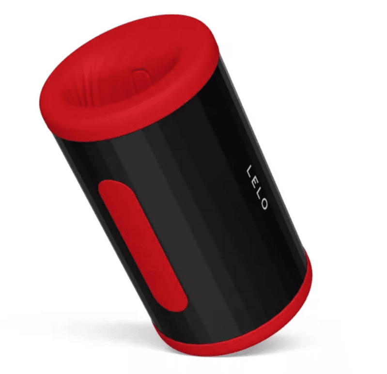 LELO - F2S Double Sonic male stroker with dual sonic stimulation, rdeč