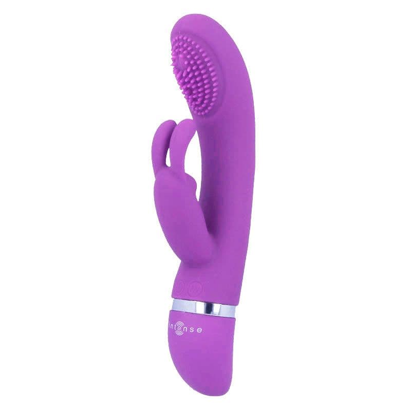 INTENSE - SUSY SILICONE RABBIT LILAC OSCILLATING VIBRATOR 3