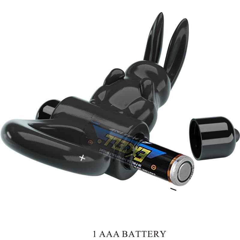 PRETTY LOVE - EXCITING RING RABBIT VIBRATOR RING 10 VIBRATIONS BLACK 4