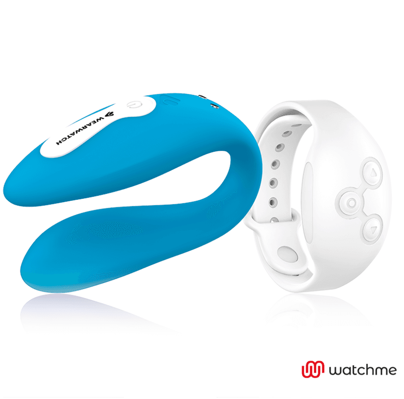 WEARWATCH - WATCHME DUAL TECHNOLOGY VIBRATOR INDIGO/SNOW 2