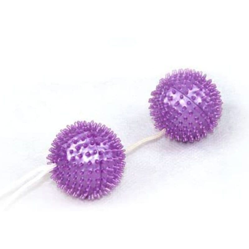 BAILE - A DEEPLY PLEASURE PURPLE TEXTURED BALLS 3.60 CM 2