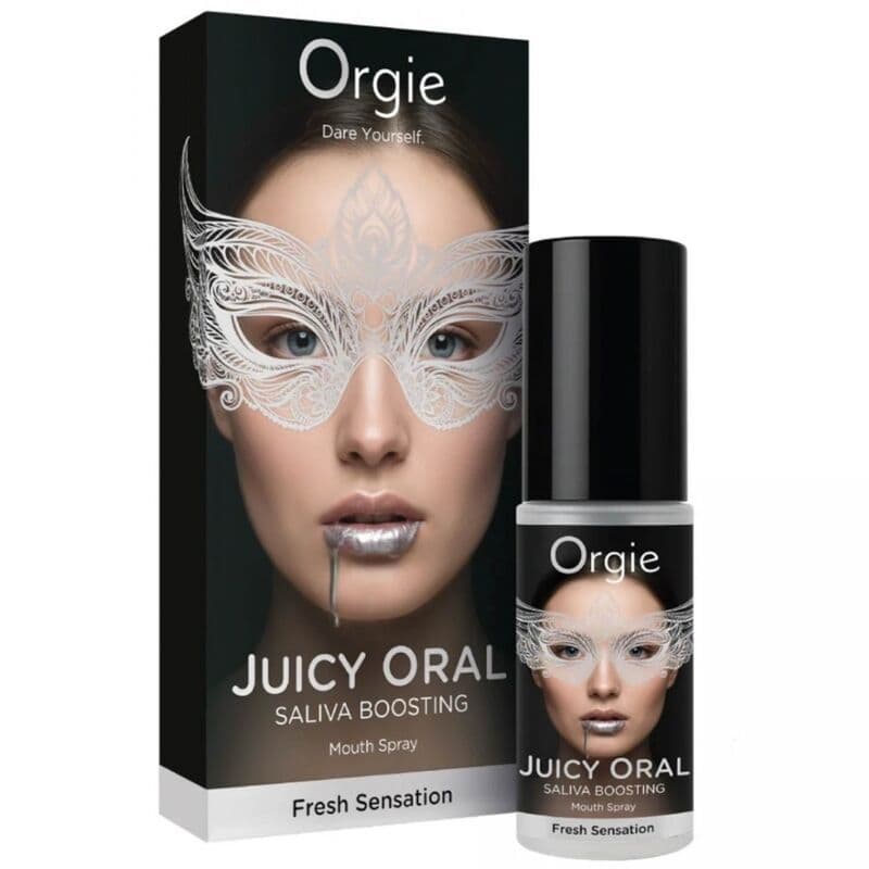 ORGIE - JUICY ORAL SALIVA BOOSTING MOUTH SPRAY MINT 15 ML 3