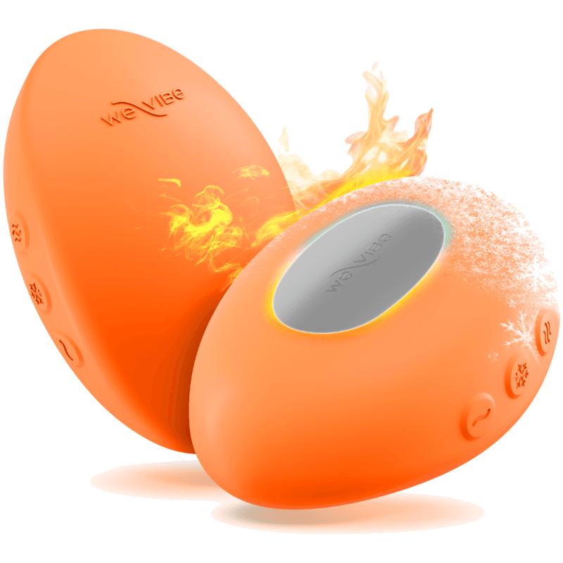 WE-VIBE - VIBRATORE RISCALDANTE E RAFFREDDANTE A TEMPERATURA ARANCIONE 2