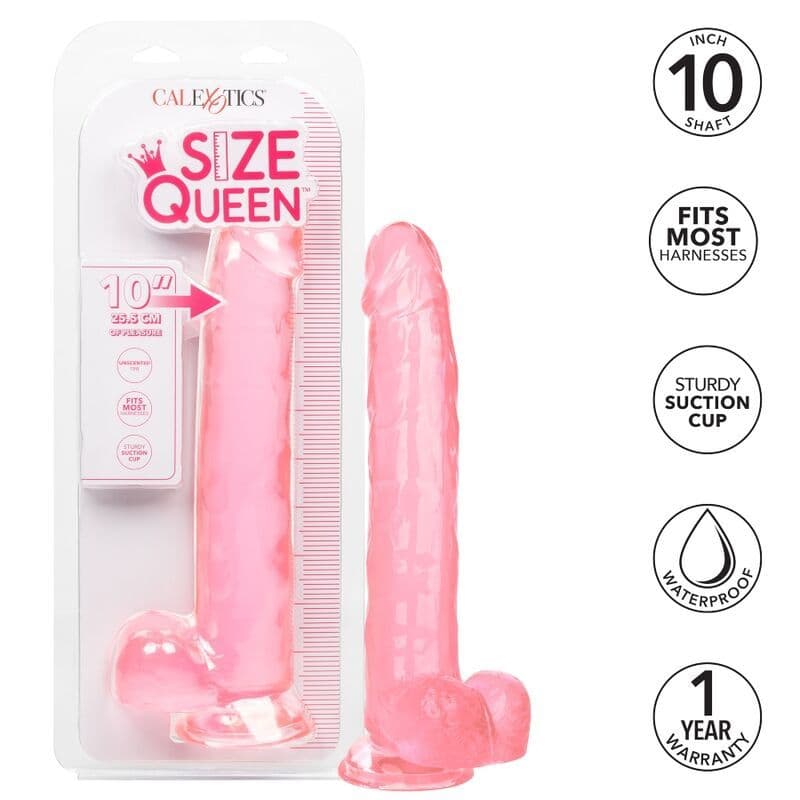 CALEXOTICS - DILDO REGINA TAGLIA ROSA 25.5 CM 2