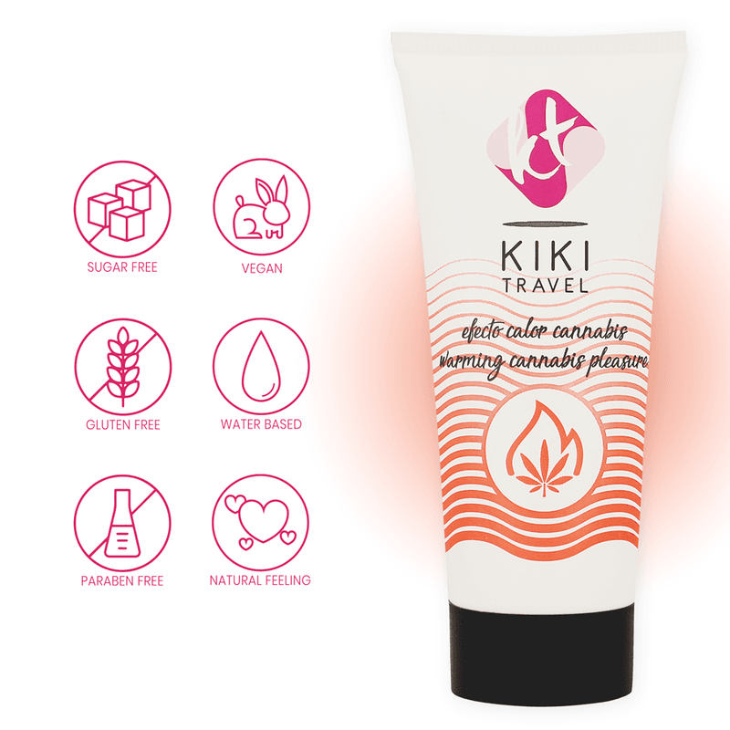 KIKÍ TRAVEL - CANNABIS HOT EFFECT LUBRICANT 50 ML 4
