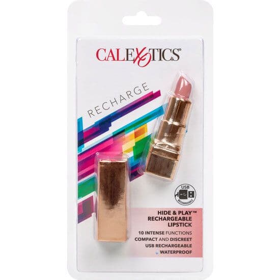 CALEXOTICS - BALA ROSSETTO RICARICABILE HIDE & PLAY ROSA TENERO 2