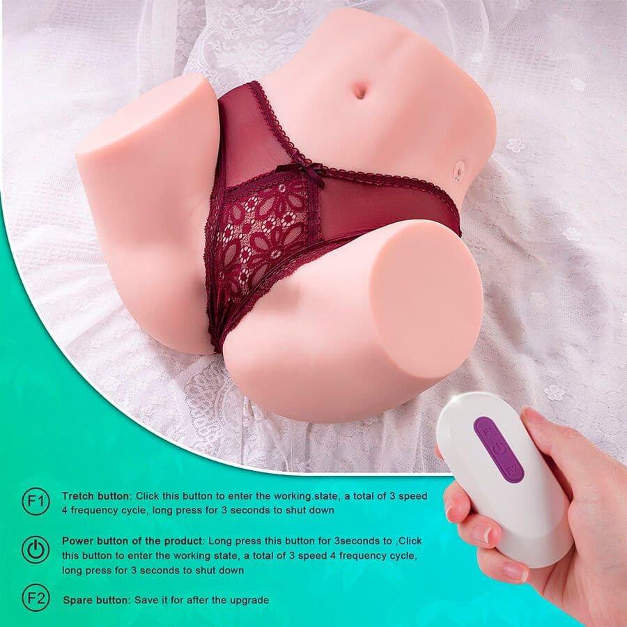 XISE - MARISA REALISTIČNI MASTURBATOR VAGINA ZA VEČ POLOŽAJEV S SUNKOVITIM GIBANJEM 3
