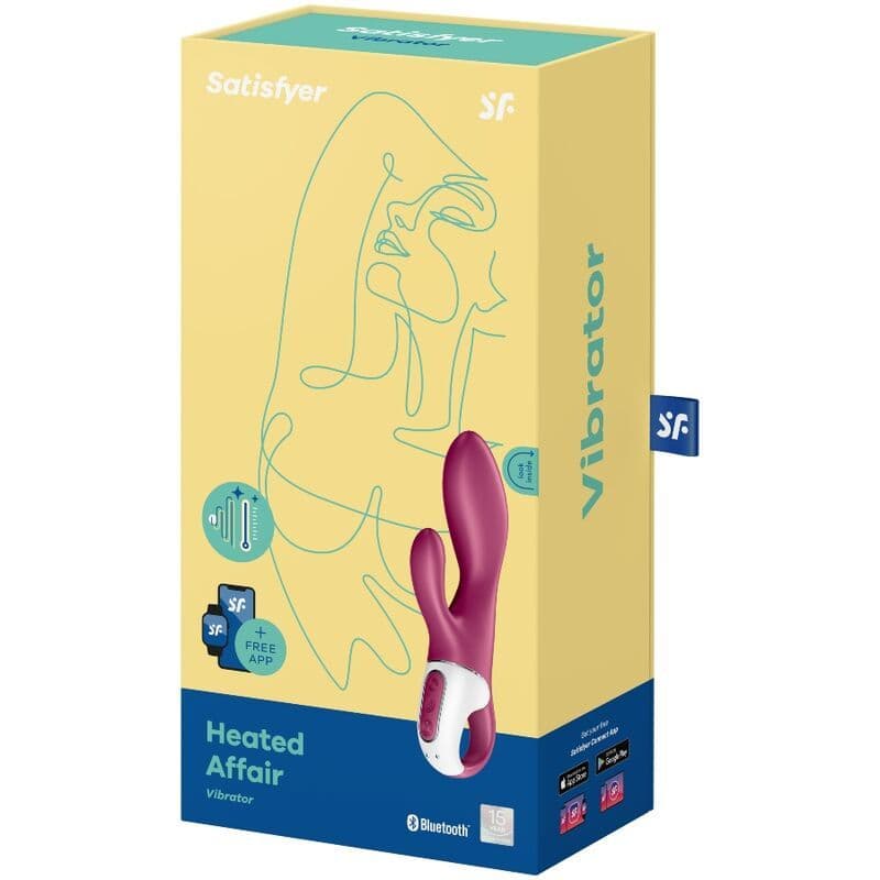 SATISFYER - HEATED AFFAIR GSPOT VIBRATOR 4