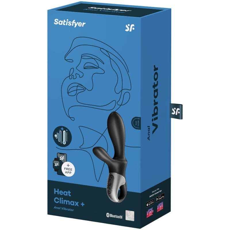 SATISFYER - HEAT CLIMAX+ ANAL VIBRATOR APP SCHWARZ 4