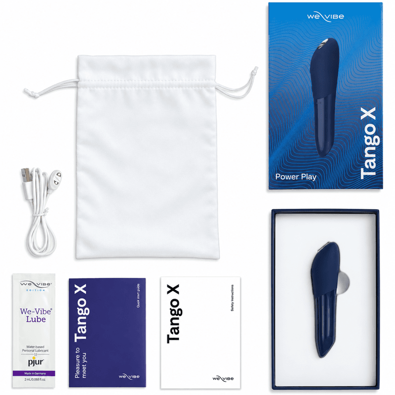 WE-VIBE - TANGO X VIBRATORE A PROIETTILE RICARICABILE BLU NOTTE 4