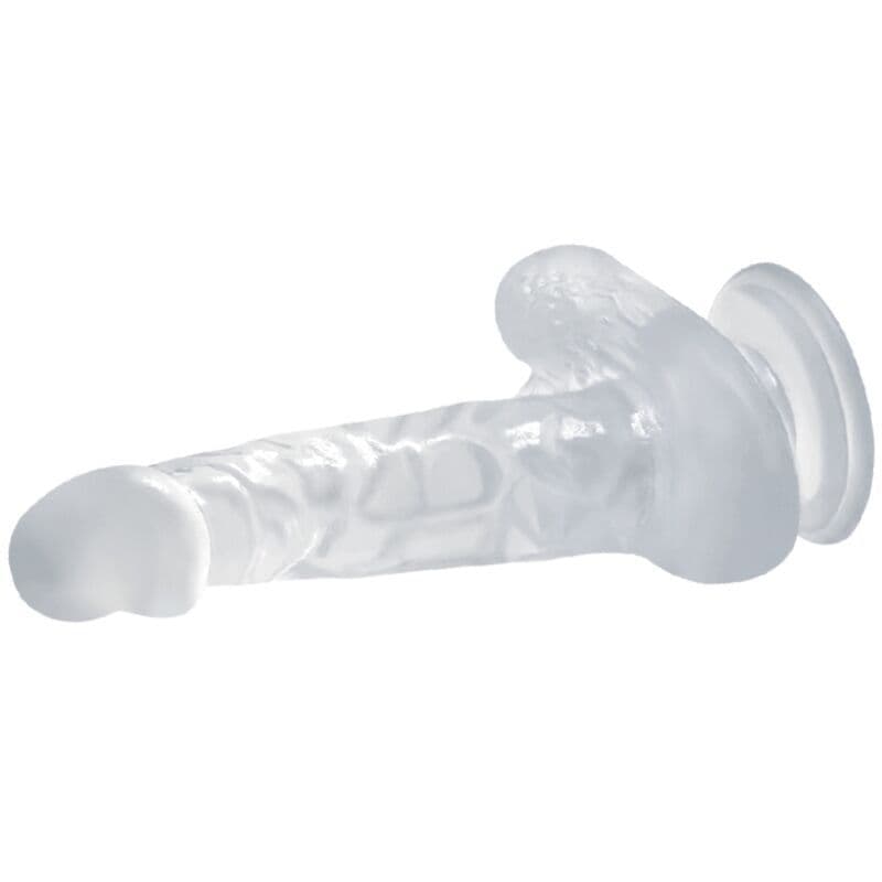 BAILE - REALISTIČNI DILDO S PRISESKOM IN MODI 16,7 CM PROZOREN 3