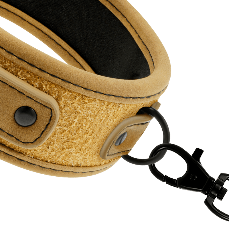 FETISH SUBMISSIVE ORIGEN - NEOPRENE LINED NECKLACE WITH CHAIN 3