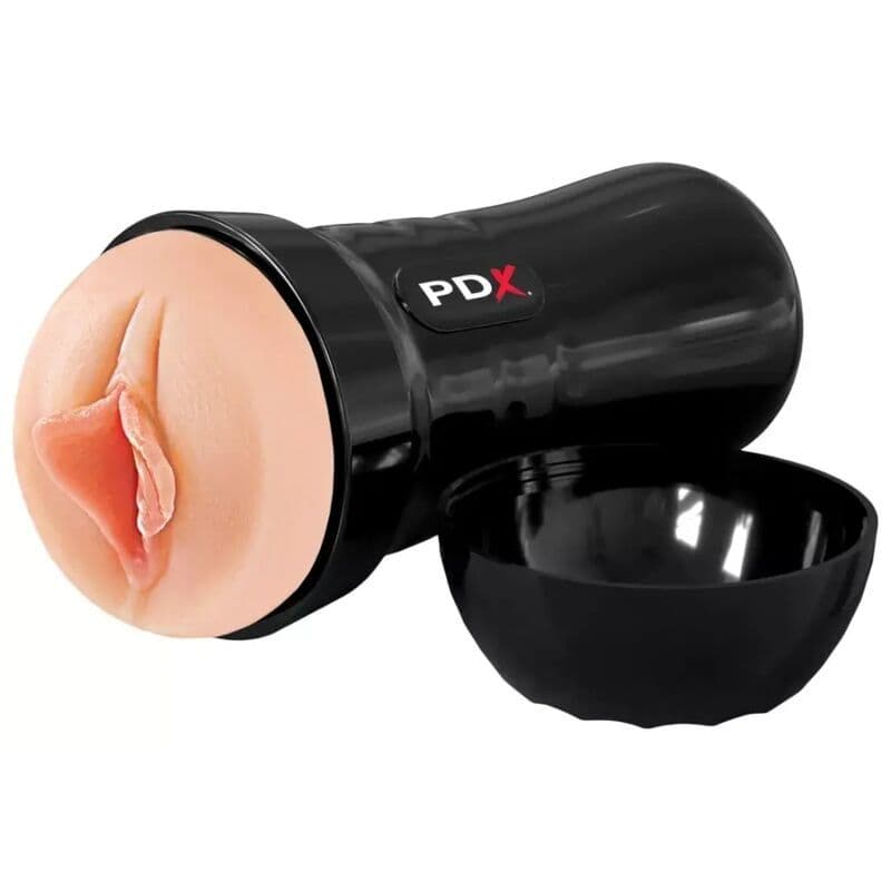 PDX EXTREME - SAMOOVLAŽUJOČI REALISTIČNI MASTURBATOR Z USTI 16,5 CM 3