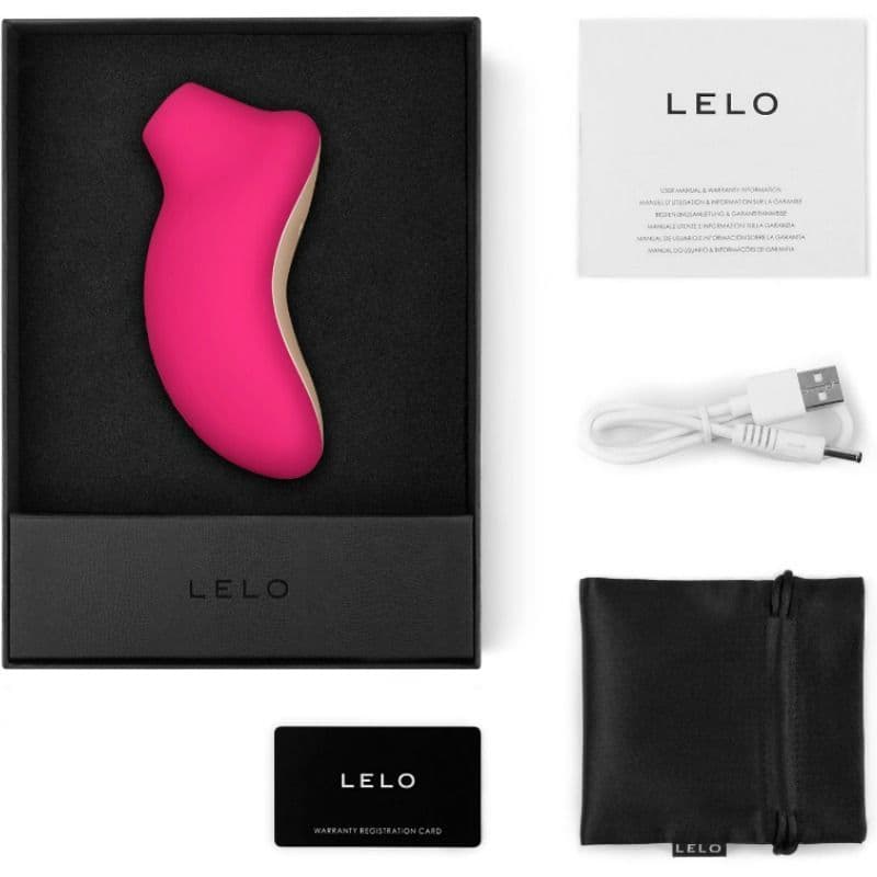 LELO - STIMOLATORE CLITORIDE SONA COLORE CILIEGIA 2