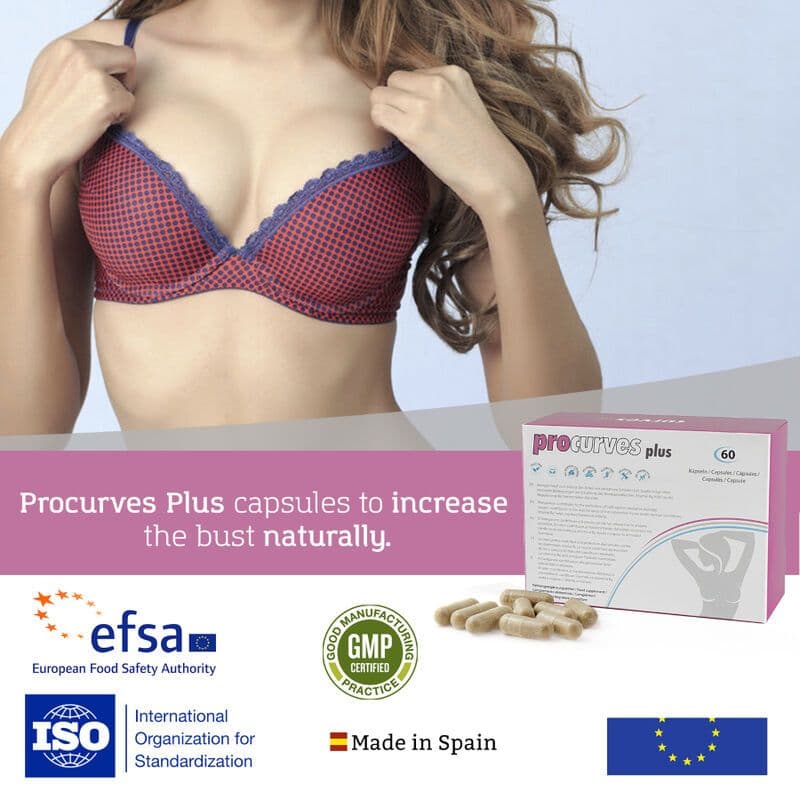 500 COSMETICS - PROCURVES PLUS NATURAL BREAST ENHANCEMENT CAPSULES 2