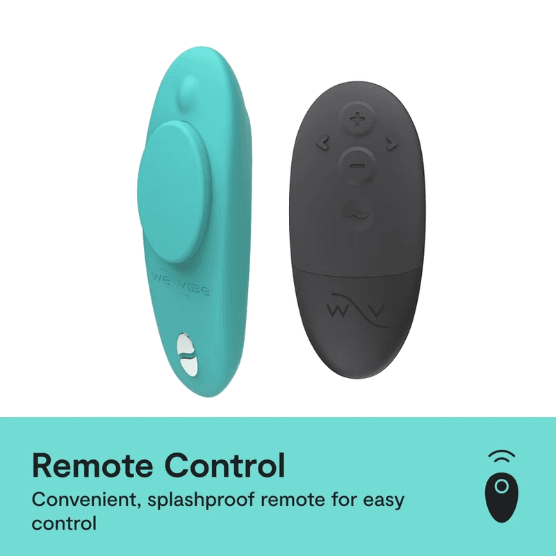 WE-VIBE - MOXIE+ MAGNETCLIP-PANTY-VIBRATOR AQUA 3