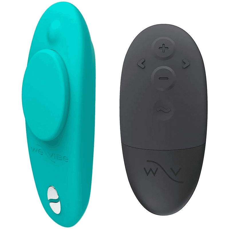 WE-VIBE - MOXIE+ MAGNETCLIP-PANTY-VIBRATOR AQUA
