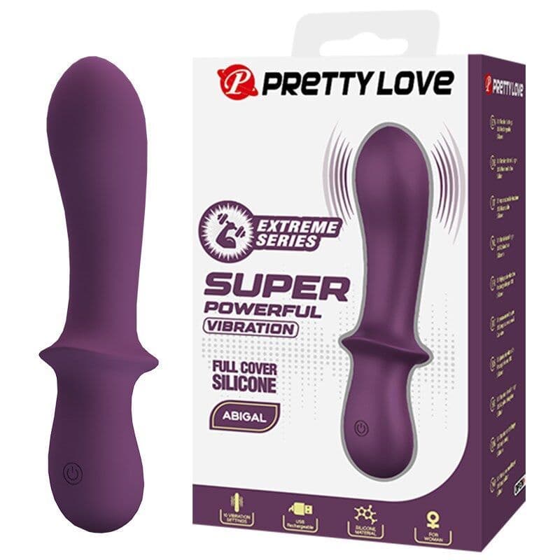 PRETTY LOVE - Abigail punjivi vibrator 10 funkcija ljubičasti