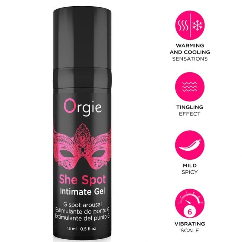 ORGIE - She Spot G-Spot Arousal intimni gel, 15 ml