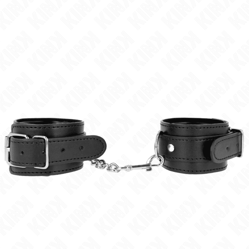 KINK - THIN WRIST RESTRAINTS BLACK ADJUSTABLE 21-33 CM 2