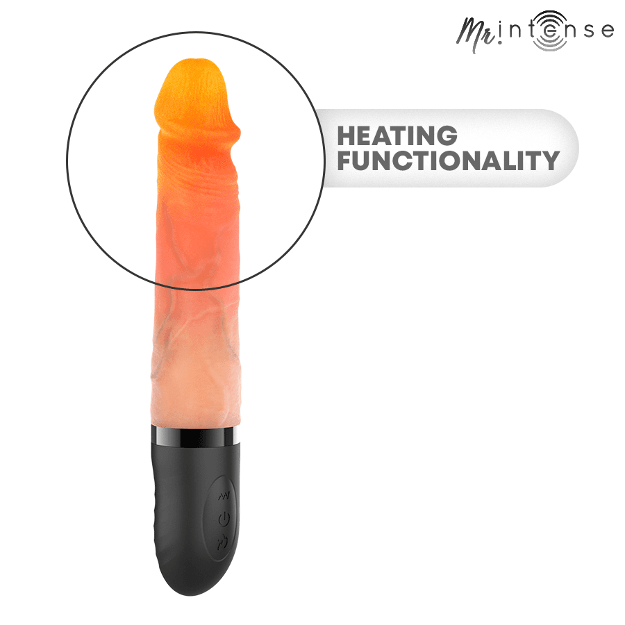 MR INTENSE - JEAN UP&DOWN VIBRATOR MIT WÄRMEEFFEKT 24 CM -Ø- 3,8 CM 4