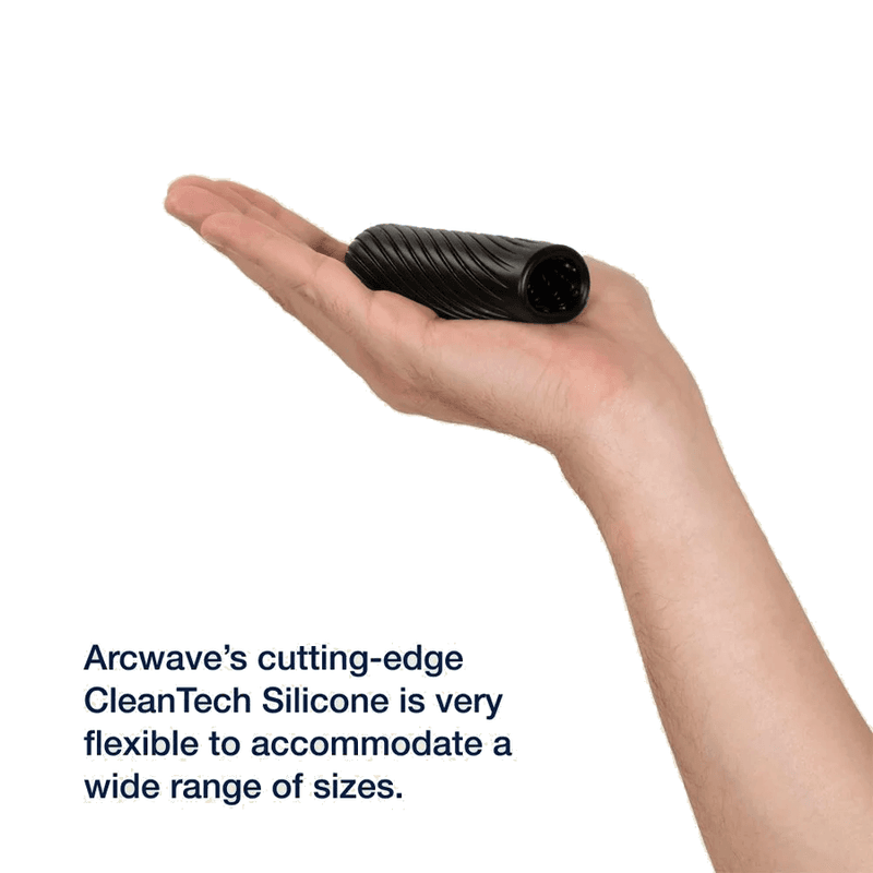 ARCWAVE - GHOST STROKER REVERSIBILE IN SILICONE NERO 3