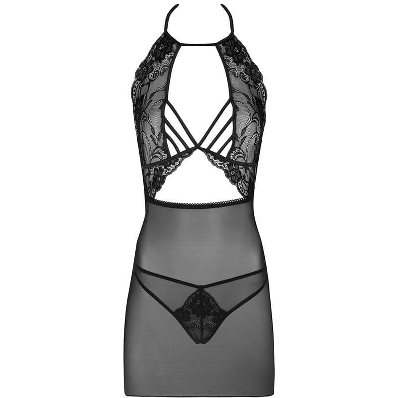 LIVCO CORSETTI FASHION - MALVIAMI LC 90625 SPODNJA SRAJČKA + TANGICE ČRNA 3