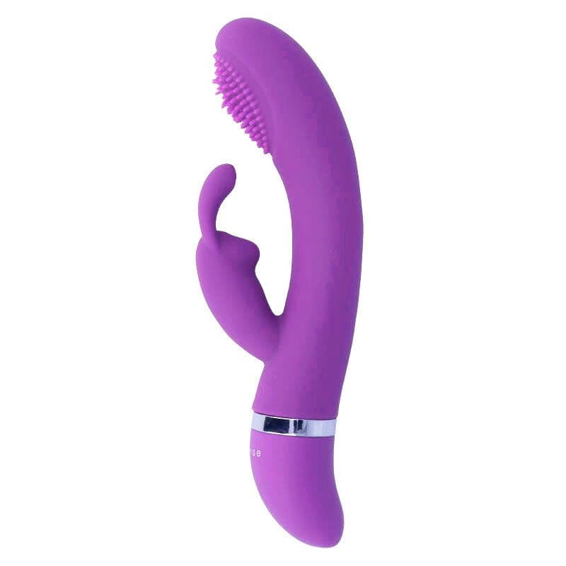 INTENSE - SUSY SILICONE RABBIT LILAC OSCILLATING VIBRATOR 4